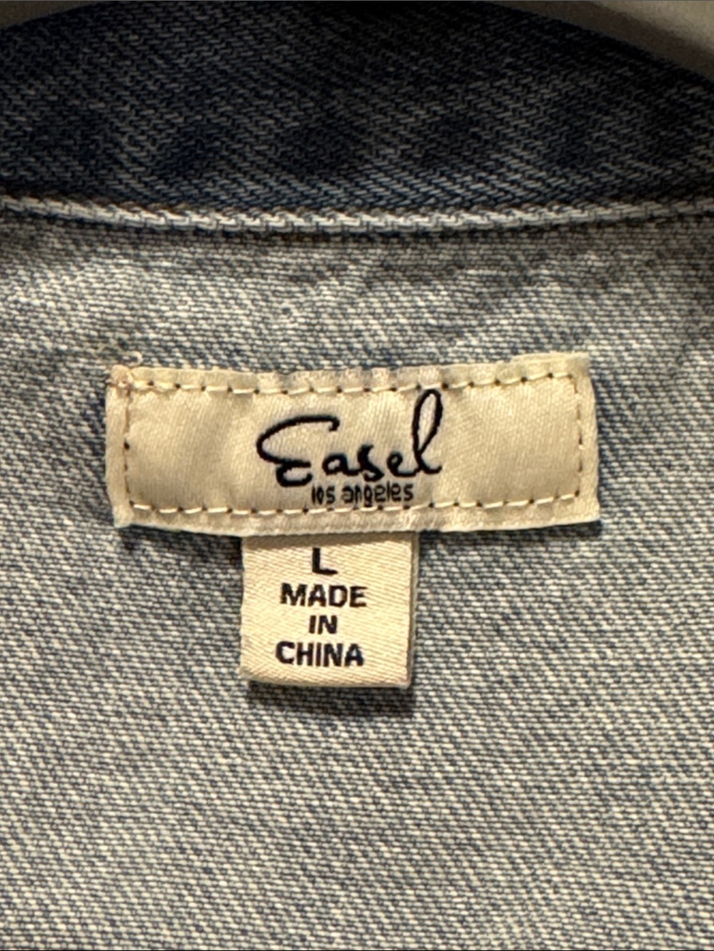 Distressed Light Blue Denim Jacket - Picture 2 of 7
